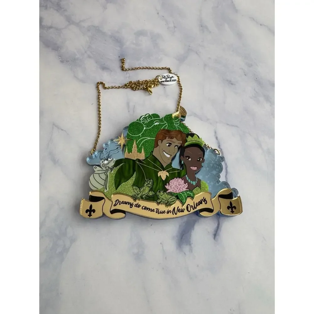 Polypaige Inktober 2021 Princess And The Frog Acrylic Necklace Second
